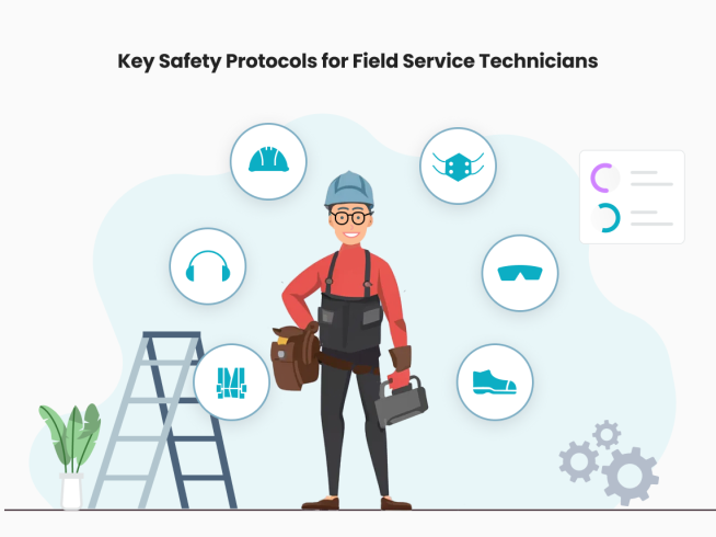 key safety field service technicians